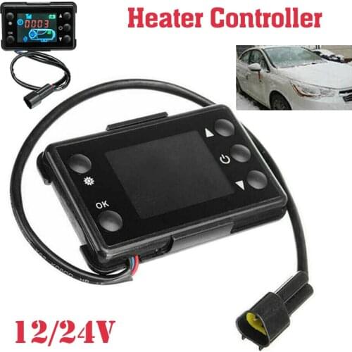Universal 12 V Car Air Diesel Heater LCD Switch Controller with Remote Control Accessories For Car Track Parking Heater