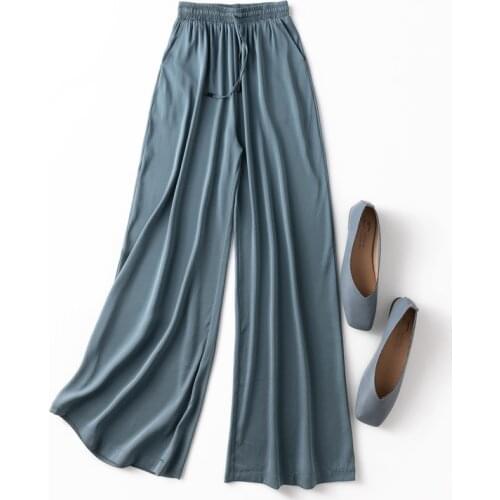 High Quality Woman Pants Korean Fashion Trousers Women Wide Leg Pant Loose Womens Pants Summer 2021 Pantalon Pour Femme Pph4984
