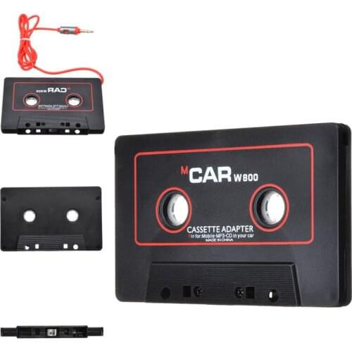 3.5mm Car Stereo Audio Cassette Tape Adapter Tape Converter for iPod iPhone MP3 CD Player Magnetic Car Tape Player