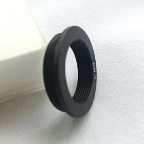 Adapter RMS Thread to 25mm M25 for Nikon Leica Microscope objective W/ Flange