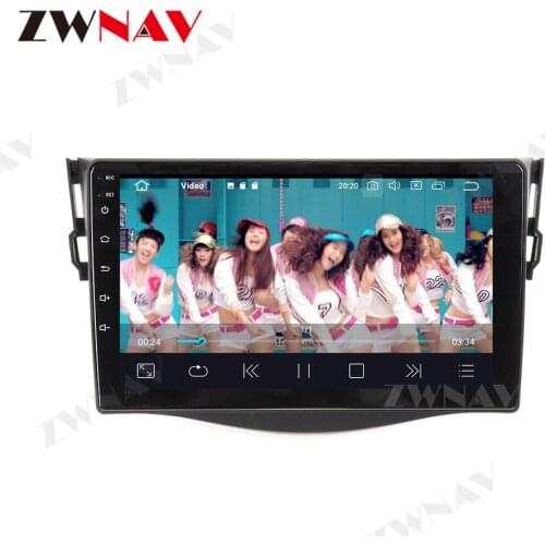 4G+64G 9'' 2din Android 10 Car Multimedia Player for Toyota RAV4 Rav 4 2007 2008 2009 2010 2011 Car Radio GPS Navigation Wifi