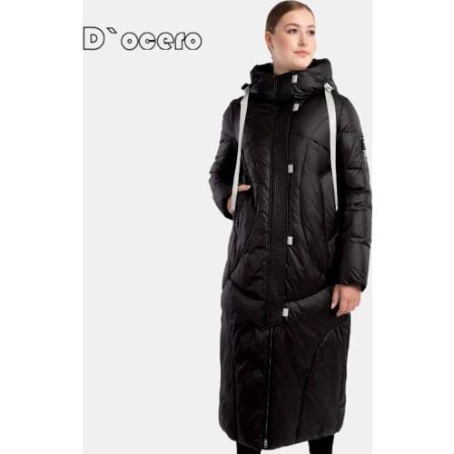 Женские удлиненные куртки D`ocero China At AliExpress