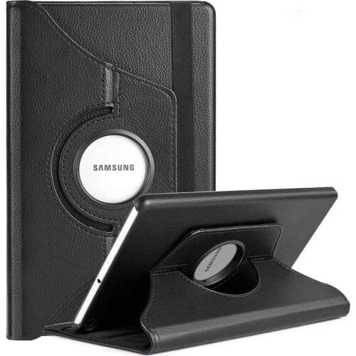 For Samsung Galaxy Tab A 10.1" inch 2019 SM-T510 Case 360 Degree Rotating Stand Leather Smart Case Protective Cover SM-T517/T515