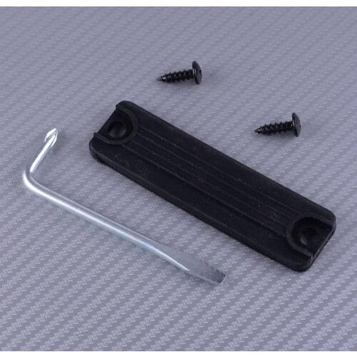 DWCX 84040-21010 84840-20010 Black Rubber Trunk Hatch Liftgate Switch Latch Button Cover fit for Toyota Lexus Scion