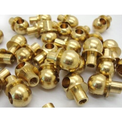 Hardware supplies 11mm book table pull bead gift box handbox accessories brass