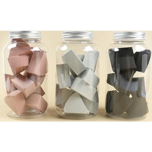 12 pcs Different Color Makeup Sponge Dry&Wet Use Cosmetic Puff Sponge maquiagem Foundation Powder Blush Beauty Tools