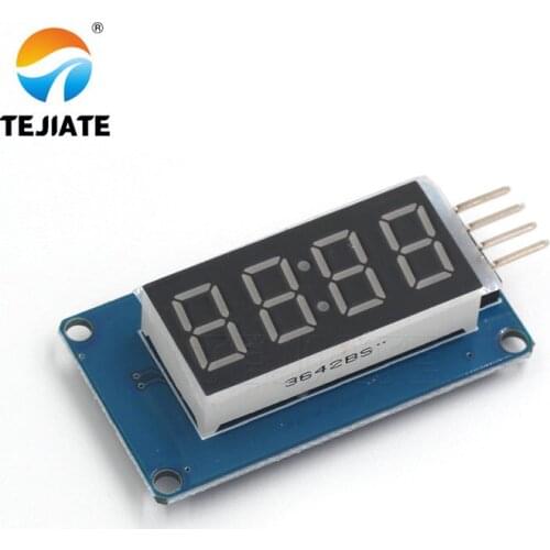 TM1637 LED Display Module 7 Segment 4 Bits 0.36 Inch Clock RED Anode Digital Tube Four Serial Driver Board Pack