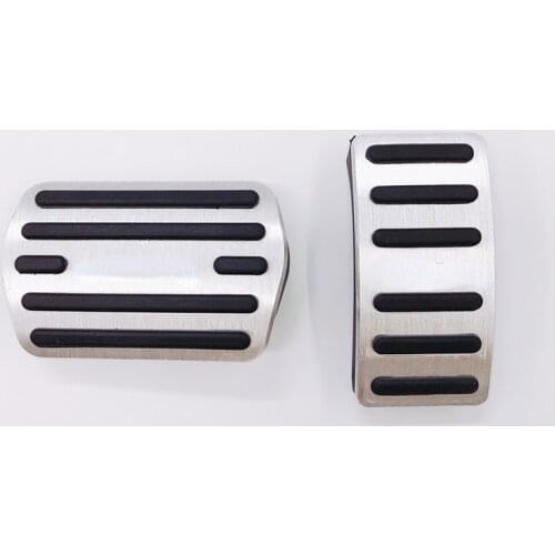 For Ford Kuga 2013 2014 2015 2016 2017 Aluminum Alloy Car Accelerator Gas Pedal Brake Pedal Pads Cover AT