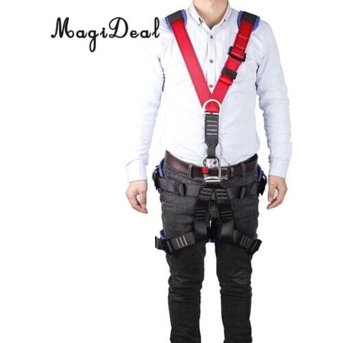 Shoulder Strap Rock Climbing Fall Protection Half Body Safety Harness Belt