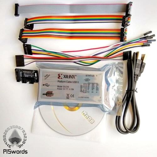 New version DLC10 Xilinx Platform USB Download Cable Jtag Programmer Debugger Adapter for FPGA CPLD CPLD C-Mod XC2C64A XC2C256