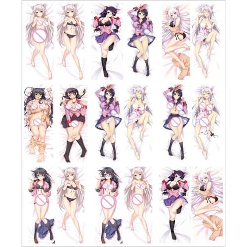 Coscase New update Japanese Anime Bakemonogatari Hanekawa Tsubasa Hugging Body Pillowcase Dakimakura Pillow Cover Case
