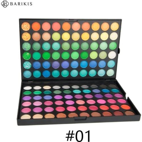 120 Colors Eyeshadows Pallet Matte Eye Shadow Powder Pallete Shimmer Shine Nude Complete Makeup Kit Beauti Cosmetics