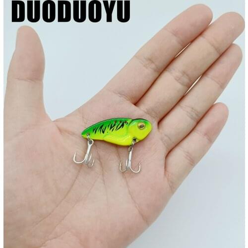 DUODUOYU 7PCS Metal Vib Fishing Lure 5g/8g/11g/14g/20g Crankbait Vibration Spoon Spinner Sinking Bait Isca Artificial Tackle