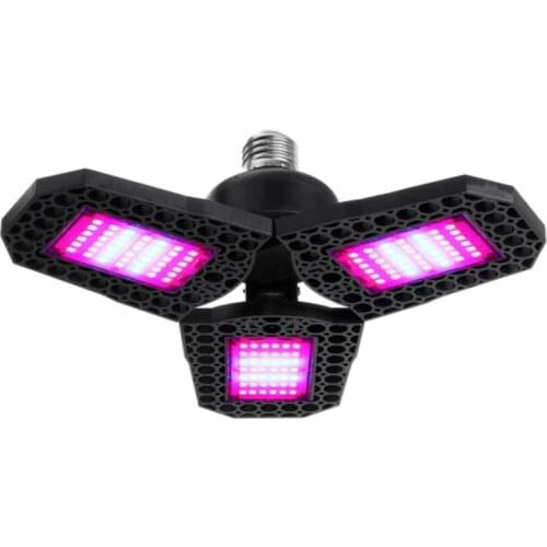 200W LED Hydroponic Growth Light E27 LED Grow Lamp 360 All Round Full Spectrum UV Lamp Plant Flower Seedling For Grow Tent Box