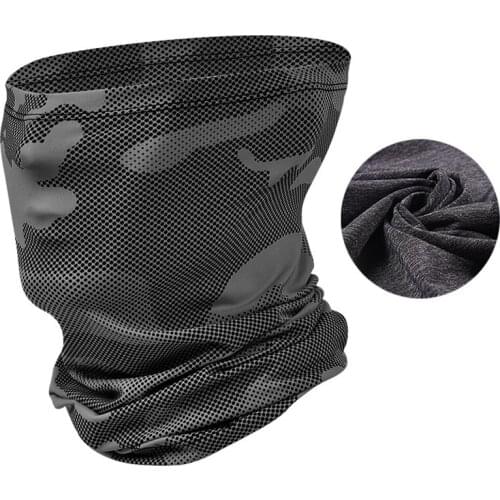 Outdoor Cycling Scarf Muffler Sun Protection Headwear Bandanas Camouflage Multipurpose Fishing Scarf Face Neck Cover