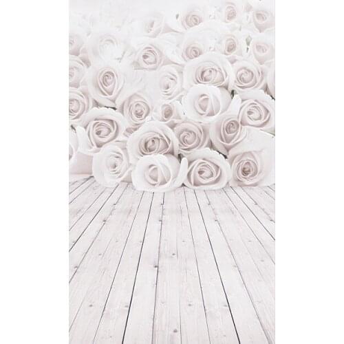 VinylBDS New Arrival Background Fundo Many Flowers Bloom 6.5 Feet Length With 5 Feet Width Backgrounds Lk 2505