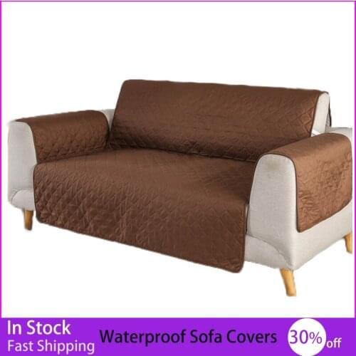 Waterproof Quilted Sofa Covers for Pets Dogs Kids Recliner Armchair Couch Slipcover Furniture Protector Anti Slip Pet Sofa Cover