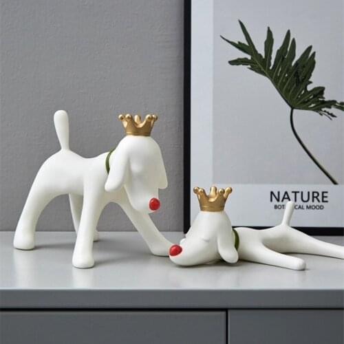 Yoshitomo Nara Dog Japanese Pop Art Cute Dog Figurine Elegant Gift Decoration Statue Home Office Decoration