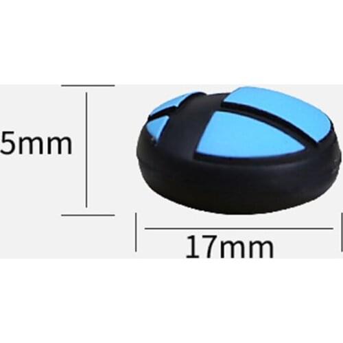 1 Pair Analog Thumb Stick Silicone Skin Grips Anti-Skid Joy Con Cap Replacement for Switch NS Console Controller
