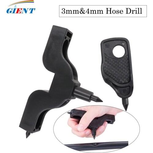 1 Pcs Plastic Punch Tools Garden Punch 1/8" 1/4" Inch Garden Hose Open Hole Tool Irrigation Water Pipe Puncher Hose