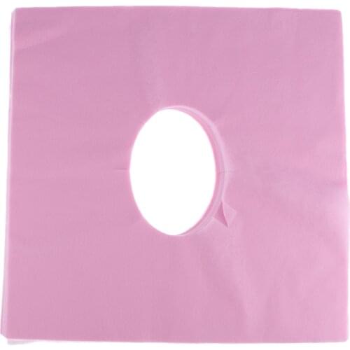 100pcs Non-woven Massage Disposable Headrest Paper Face Pillow Cushion Cover for Salon SPa Sauna Massage Bed