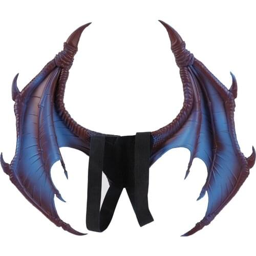 3D Dragon Wing Halloween Mardi Gras Carnival Kids Children Costume Devil Cosplay Dragon Wings Halloween Decoration props