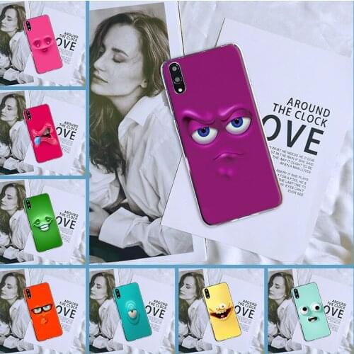 Case For Huawei Y7 Y6 Y5 2019 Soft Silicone Funny Cartoon Yellow Cute Back Cover For Huawei Y9 Y7 Y6 Pro Prime 2019 Phone Case