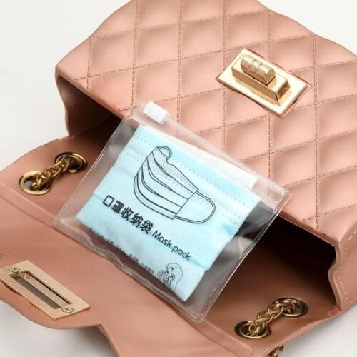 Mask Cover Organizer Bag Portable Facemask Holder Face Mask Storage Box Case Save Mask Boxes Caja Para Guardar Mascarillas