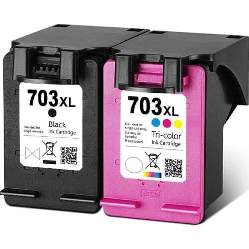 SanSeMei 703 XL Ink cartridge HP703 703 XL 703XL for HP Deskjet K109a K209 510a F735 D730 Printer Inkjet Cartridges