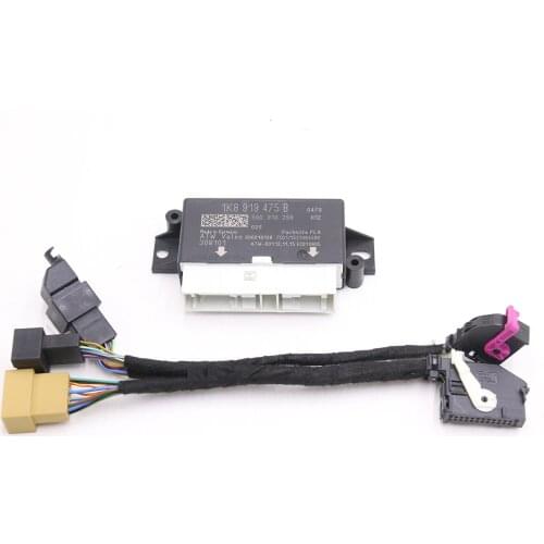 FOR VW PQ CAR INSTALL MQB PDC Parking OPS System Adapter Wire Cable Harness For Upgrade Old PDC Module To 1K8 / RNS to MIB
