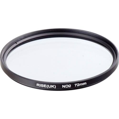 RISE(UK) 72 mm Neutral Density ND2 Filter FOR ALL Camera lens wholesale
