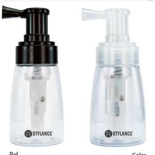Barber Hairdressing Accessories Powder Spray Bottle Transparent Dry Powder Split Spray Bottle 140ML