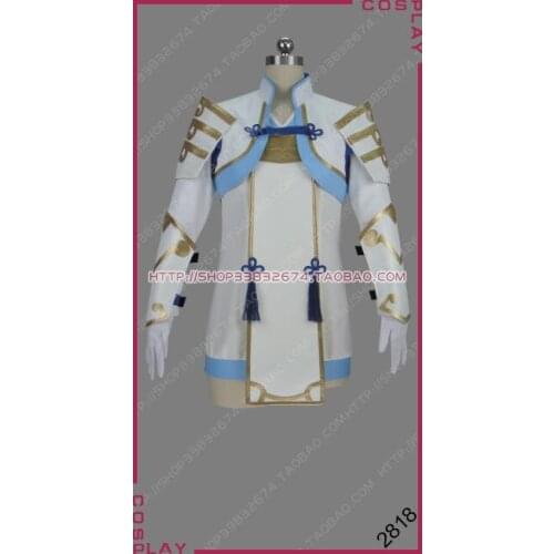 Fire Emblem Fates Sky Knight Shigure White Uniform Outfit Game Cosplay Costume S002