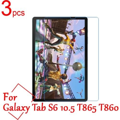 3pcs Clear/Matte/Nano Anti-Explosion LCD Screen Protector Cover For Samsung Galaxy Tab S6 T865 T860 10.5 Tablet Protective Film