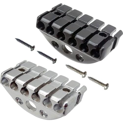 String Instrument 42mm Locking Nut Headless with Screw for Electric Guitar Parts