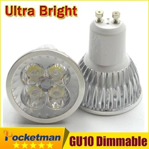 Super Bright LED Bulb GU10 LED 15W 12W 9W Light Dimmable Led Spotlights 110V 220V Warm/Cool White GU 10 base LED downlight