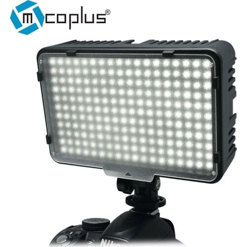 Mcoplus 198 LED Video Photo Light Lighting Lamp for DV Camcorder & Canon Nikon Pentax Sony Panasonic Olympus Digital SLR Cameras