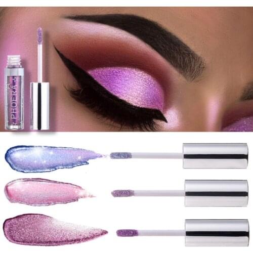 Waterproof Eye Shadow Long Lasting Magnificent Metals Glitter And Glow Liquid Eye Shadow Suitable for All Occasions