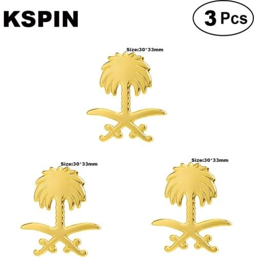 Coconut Tree Badge Lapel Pin Brooches Pins Flag badge Brooch Badges