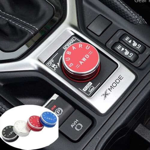 Car Gear Knob Ring Adjustment Frame Sports Decorative Ring for Subaru Forester 2019 2020 2021 Subaru Xv 2018 2019 2020 2021