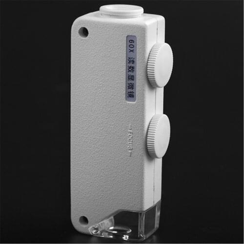 BIJIA with Reading Microscope 60x Jewelry Identification Color Difference Magnifying Glass 9885