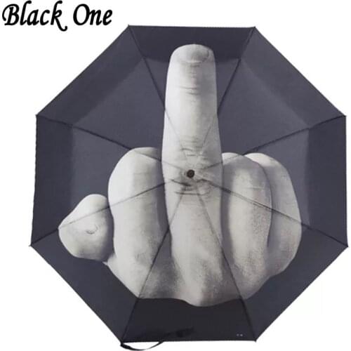 Black One Sun Umbrellas