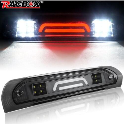 Smoked Third Brake Light LED High brake light Red Tail Lamp Fit for Dodge Ram 1500 2002-2008 Dodge Ram 2500 3500 2003-2009