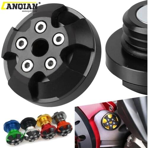M20*2.5 Motorcycle Engine Oil Cap For KAWASAKI ER 6N ER6N 2006-2009 2010 2011 2012 2013 2014 2015 Motorbike Filler Cover Screws