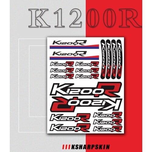 Motorcycle decals moto body helmet fuel tank Reflective Decoration sign sticker For BMW K1200R k1200 r k 1200r k 1200 r