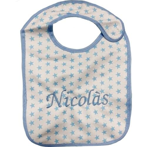 Bib embroidered stars
