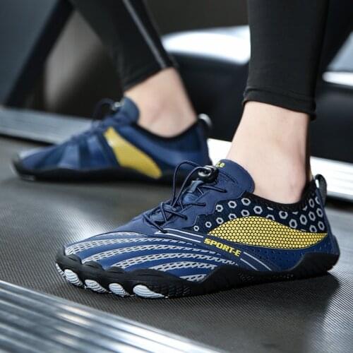 New 2021 Men Aqua Shoes Quick Dry Beach Shoes Women Breathable Sneakers Barefoot Upstream Water Footwear Swimming Hiking Sport