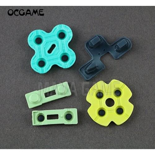 OCGAME 10sets/lot conductive Silicone Rubber For PS2 Handle Dualshock Controlle For PlayStation 2