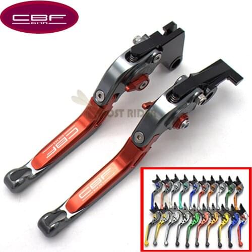CNC Adjustable Folding Extendable Motorcycle Brake Clutch Levers For Honda CB600F CB650F Hornet CBR600F CBF600 SA 2010 2011 2012