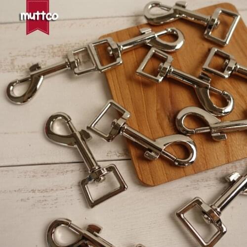 DIY Dog leash manufacturer environmental Silver 20mm metal Metal Clasps Dog Clasp Hook Hardware Dog clip Hook buckle PK-001